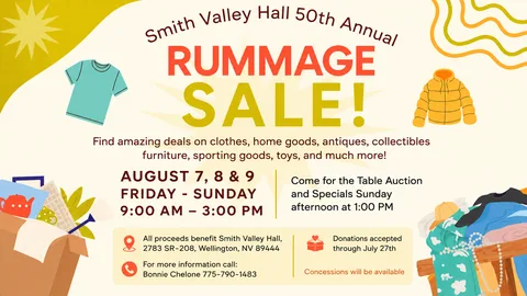 50th Annual Rummage Sale flyer